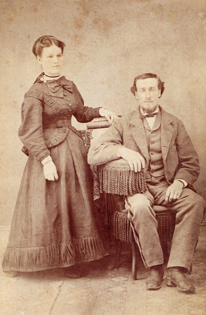 Hiram and Mary Orner Hagenbuch 1864