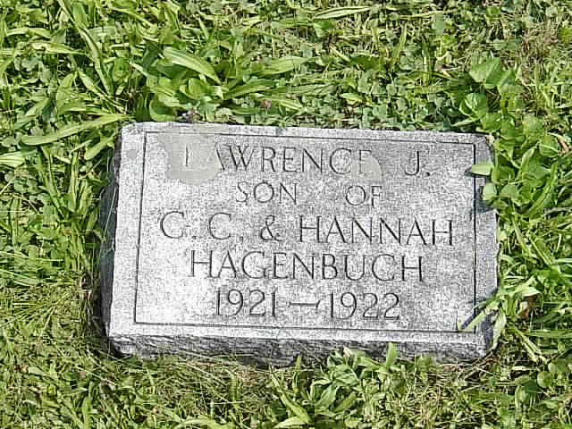 Lawrence Hagenbuch Gravestone
