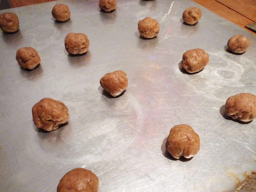 White Peppernuts Before Baking