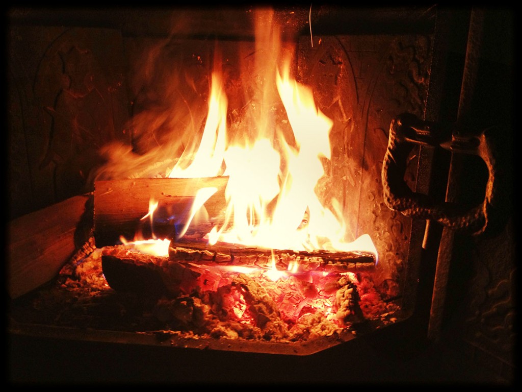 Fireplace Night