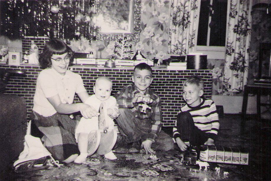 Barbara, Mark, Robert, David Hagenbuch 1953