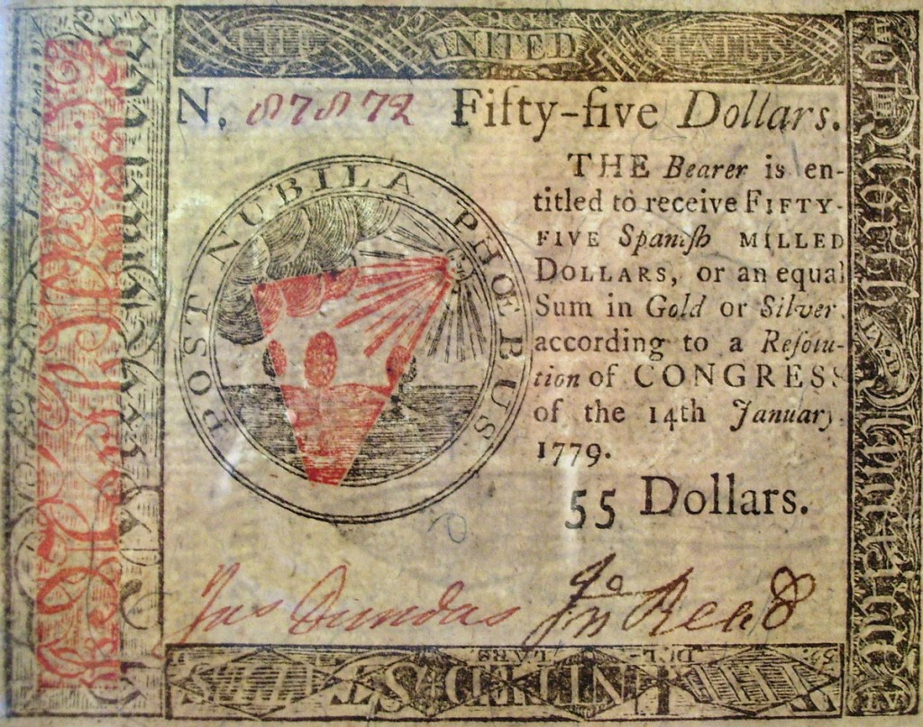 Continental Money 1779