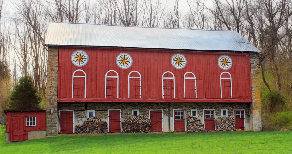 Hex Sign Barn Berks County