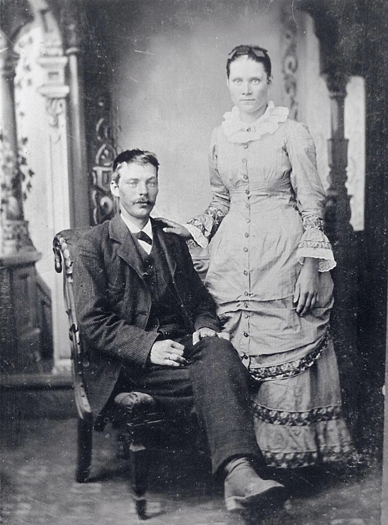 Jesse, Amanda Jane "Hagenbuch" Jackson Wedding, 1888