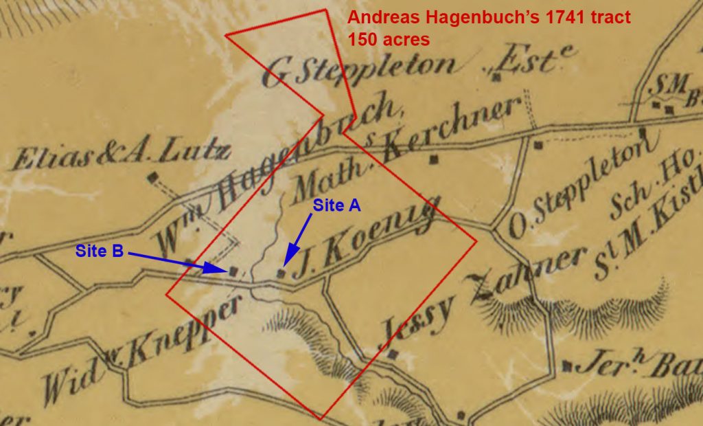 Albany Township Hagenbuch Homestead 1860