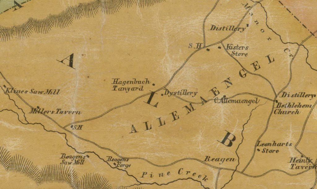 Albany Township Hagenbuch Tanyard 1854