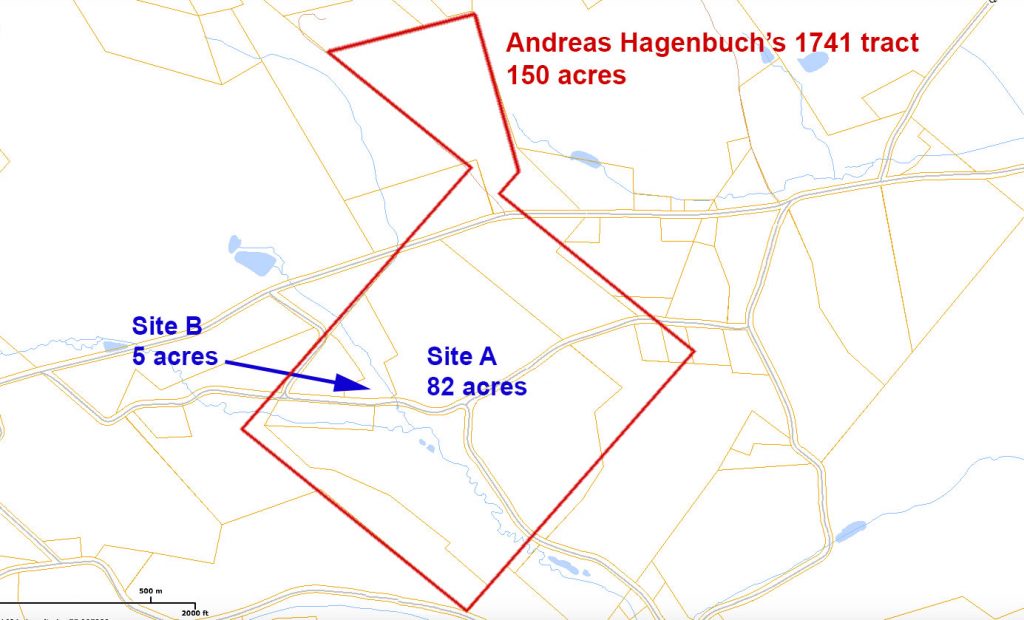 Andreas Hagenbuch 1741 Home Tract