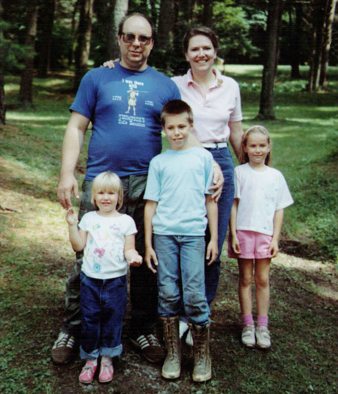 Mark, Linda, Andrew, Katie, Julie Hagenbuch 1990