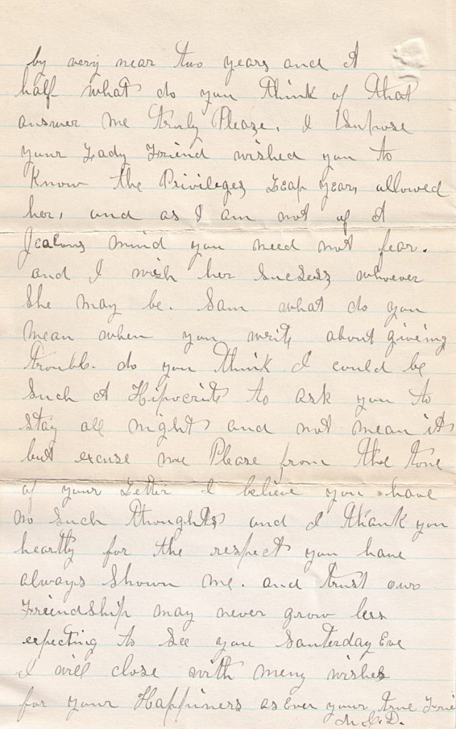 Mary Davis Letter January 28, 1880