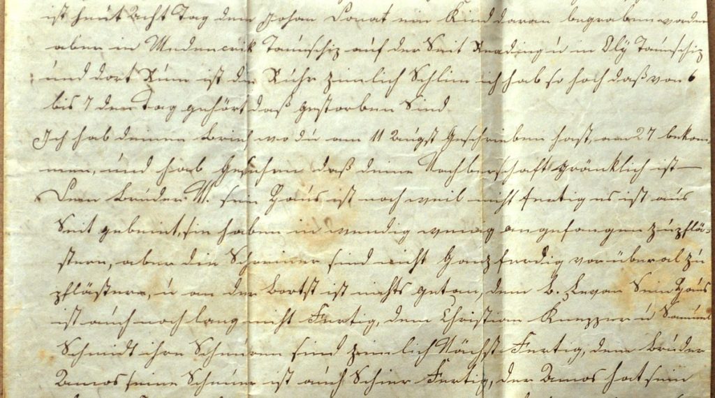 Timothy & Enoch Hagenbuch Letter 1851 Inside