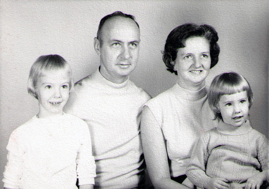 Joseph, Bernice, Teresa, Lisa Hagenbuch 1969