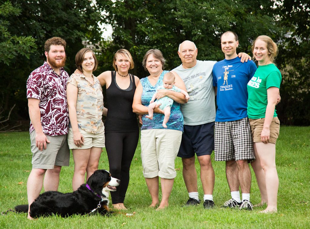 Mark and Linda Hagenbuch Family 2016