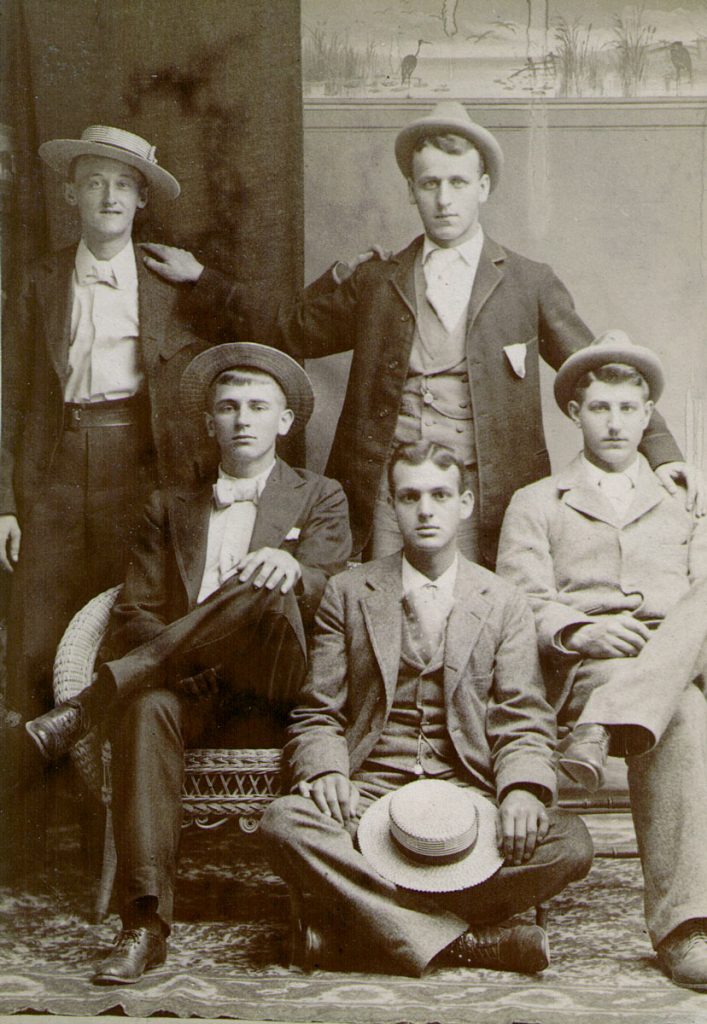 Oscar Foust & Friends, c. 1900