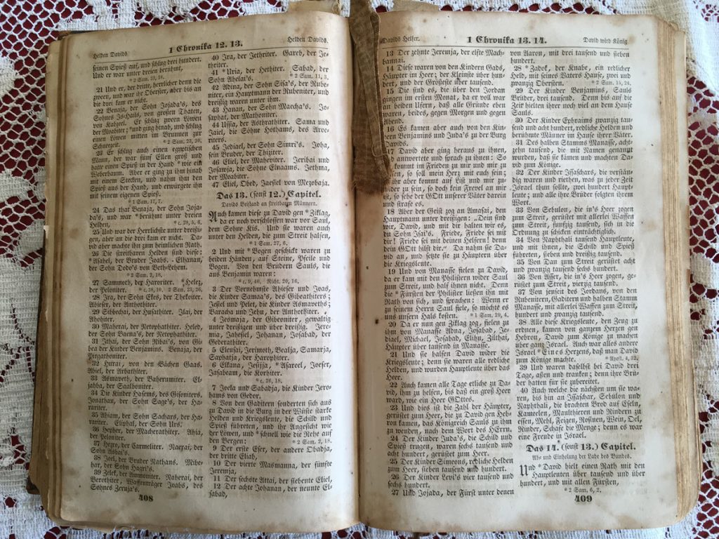 Andrew Snyder Bible German Text