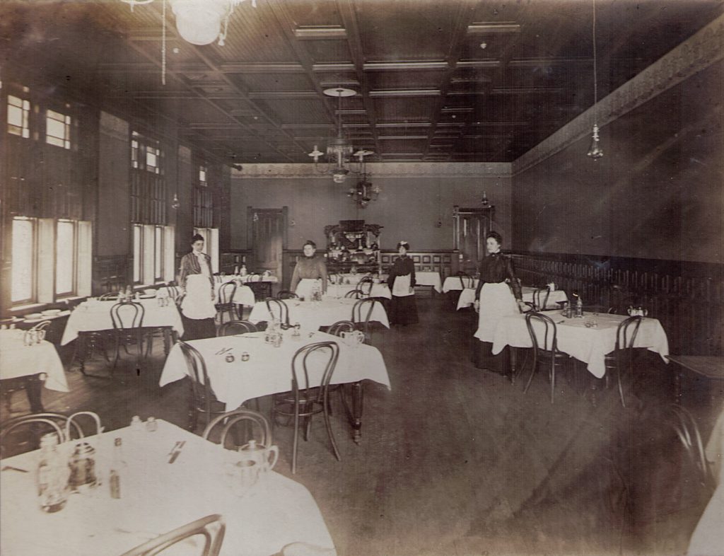 Haag Hotel Dining Room Milton PA 1903