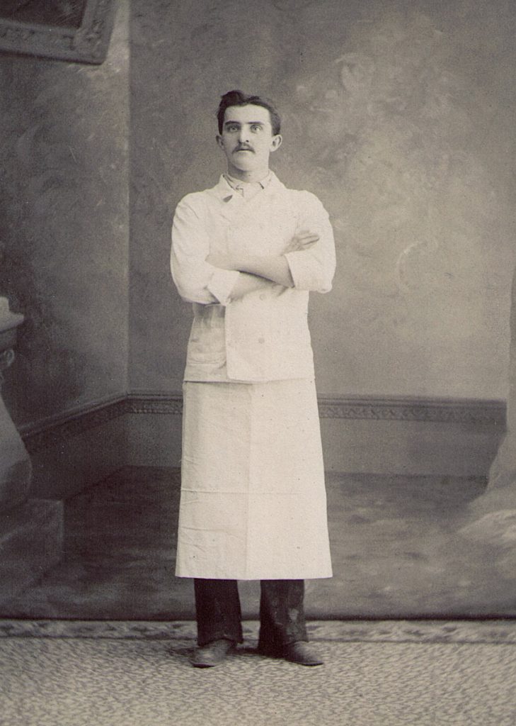 Haag Hotel Waiter Milton PA 1900