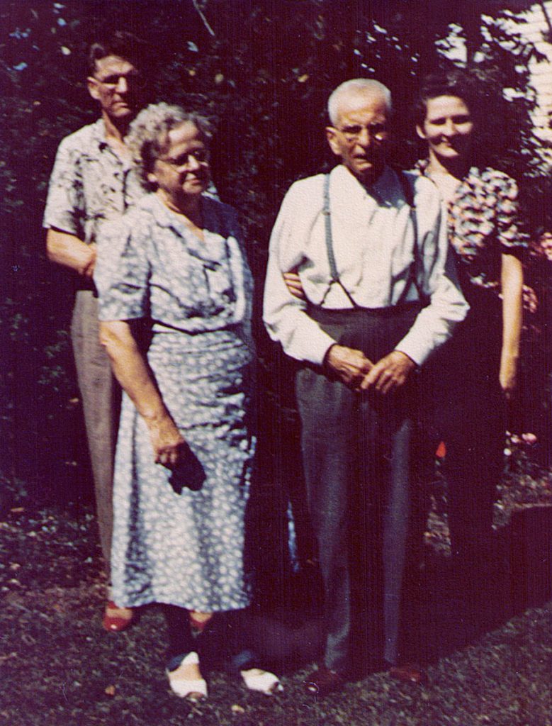 Christian and Alvina Hagenbuch family, 1953