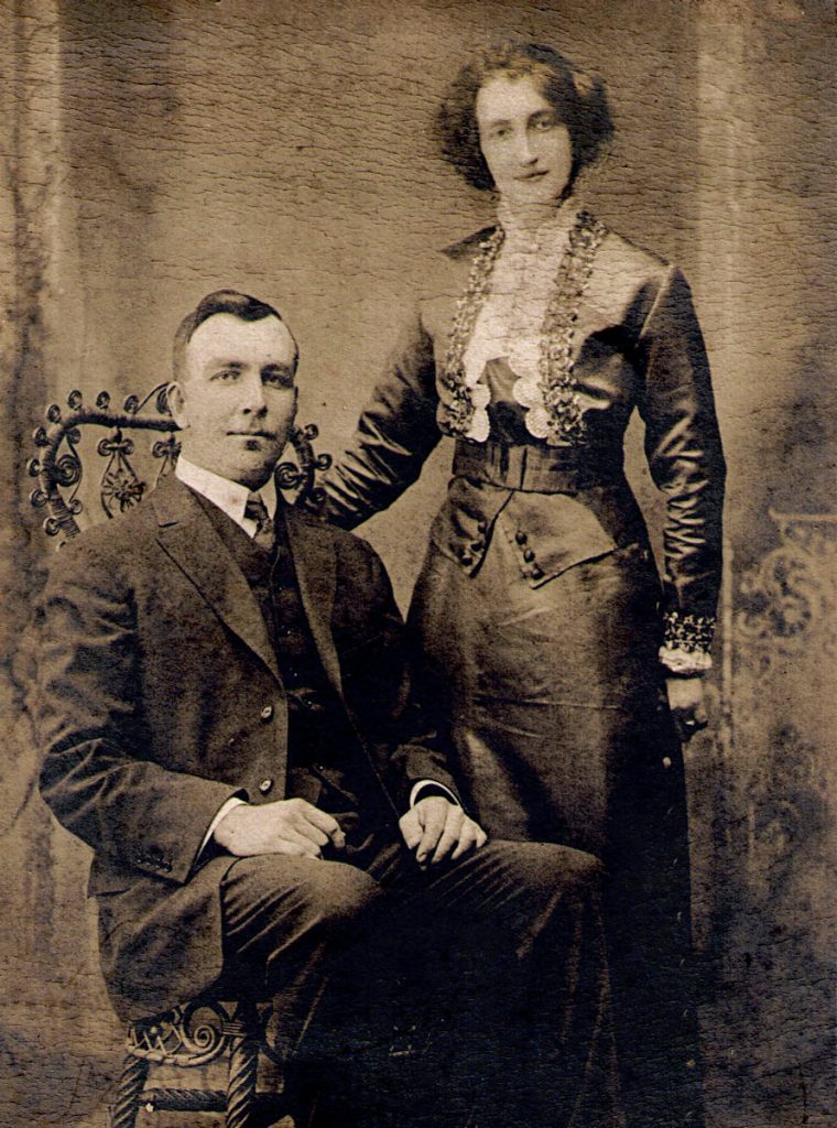 John and Bessie Sechler Wedding 1912