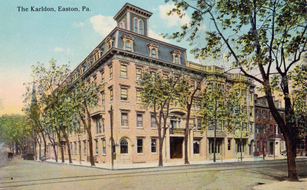 The Karldon Hotel, United States Hotel, Easton, PA