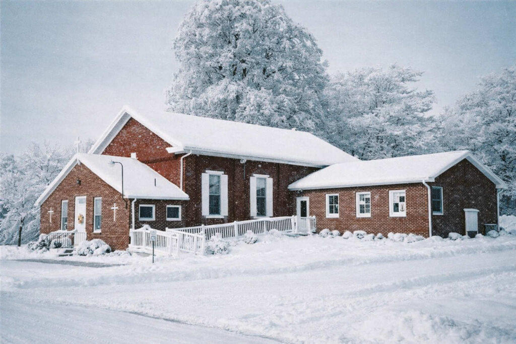 Oak Grove Lutheran Church Snow