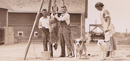 Hog Butchering 1919