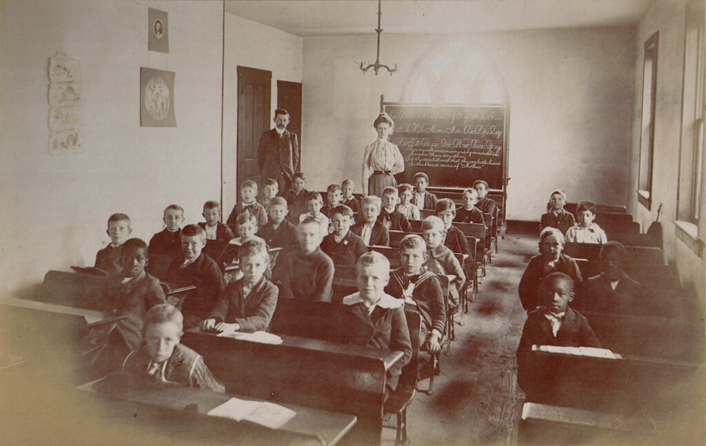 Sarah (Foust) Bibby, teacher