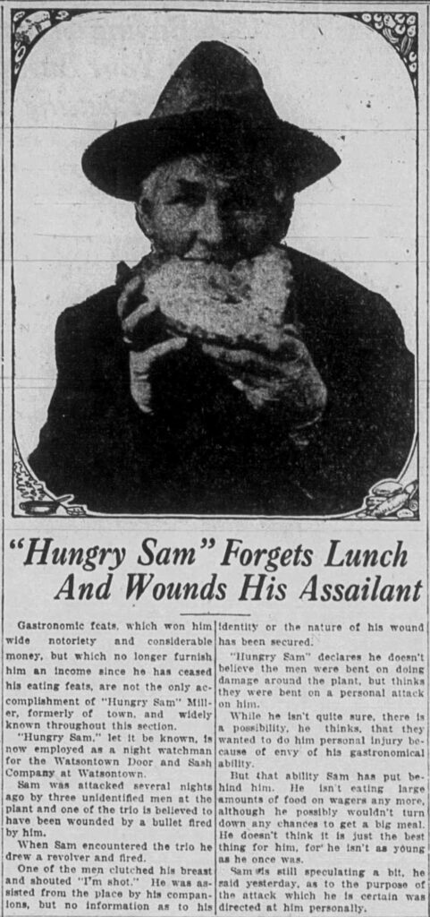 Hungry Sam Watchman 1924