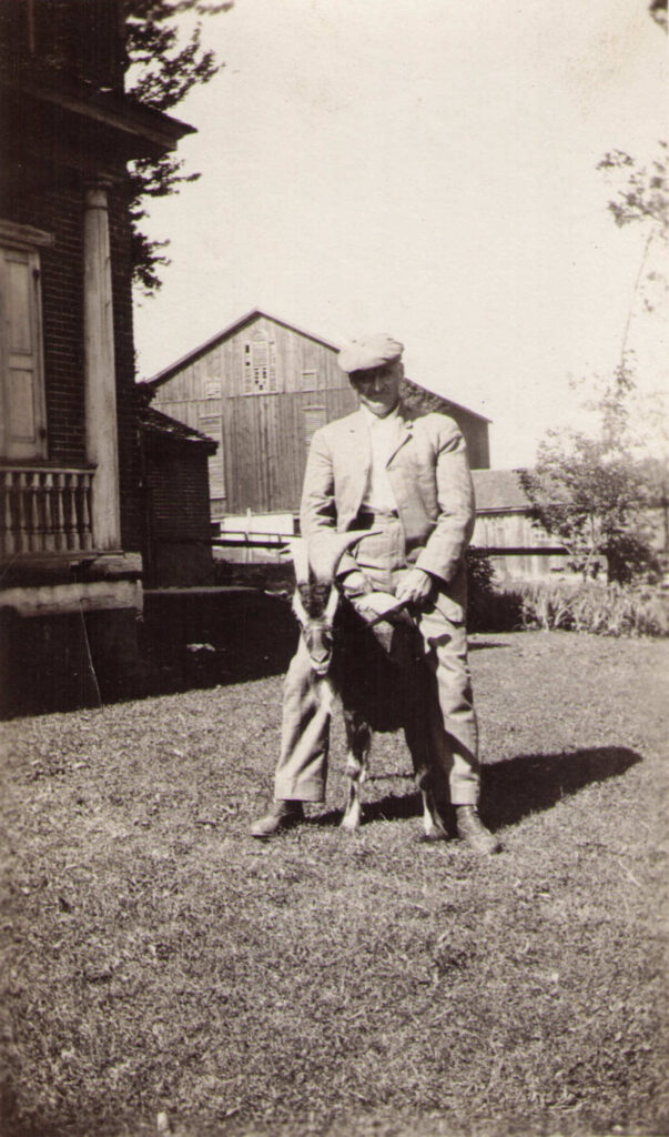 Percy Hagenbuch Riding Goat