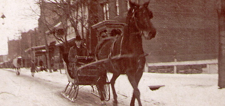 Percy Hagenbuch Sleigh & Horse