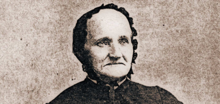 Detail of Christina (Greenawald) Hagenbuch, 1890