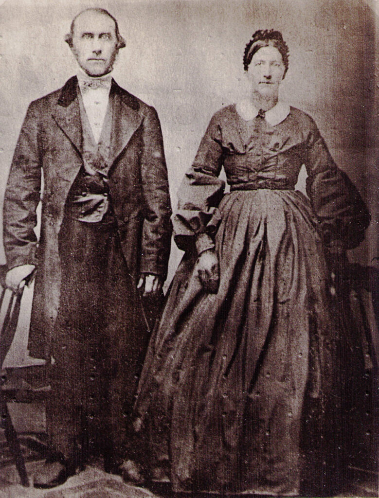 Daniel and Catherine (Clark) Hagenbuch, c. 1860