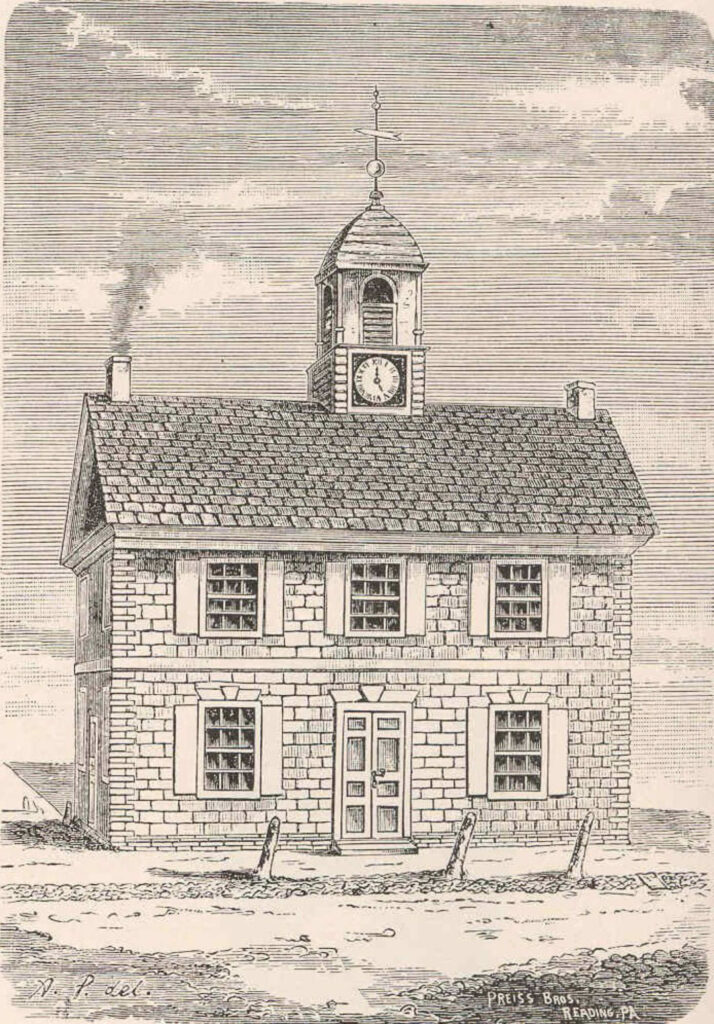 Berks County first courthouse