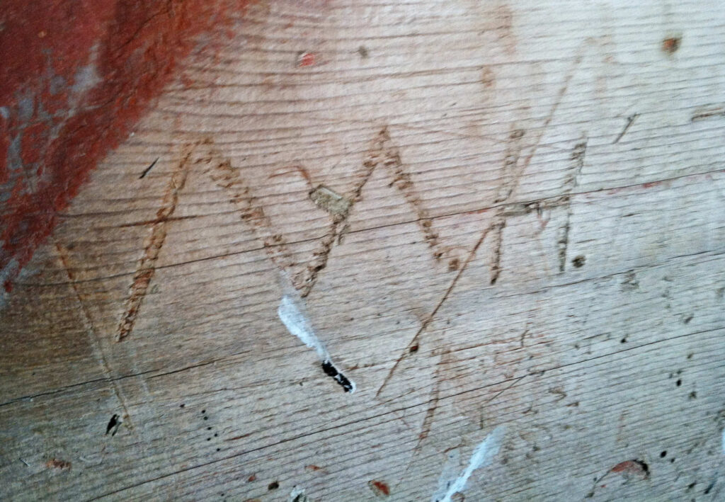 Mark Hagenbuch Barn Initials