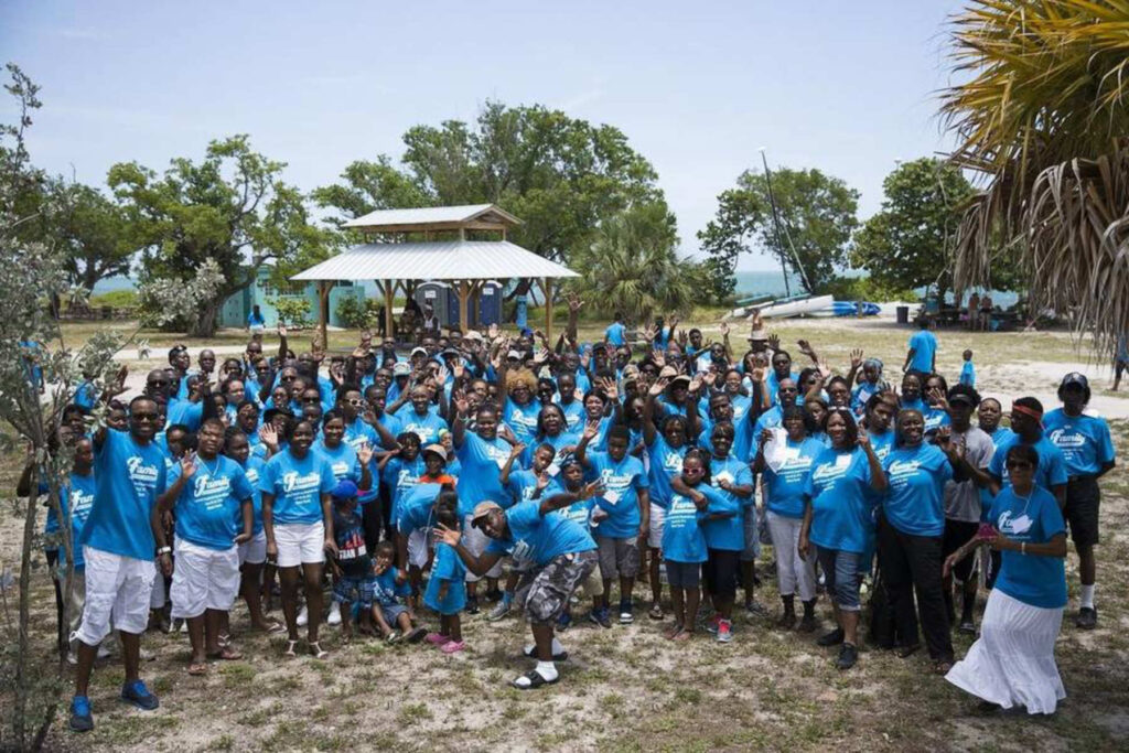Haugabook family reunion in 2015