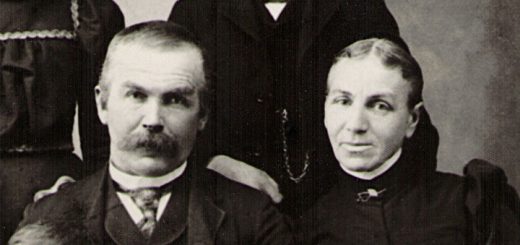 Samuel and Mary "Davis" Sechler c. 1898