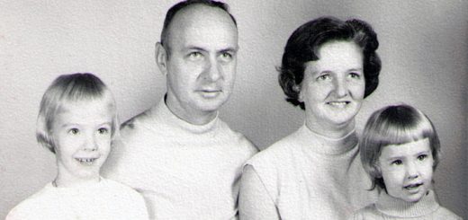 Joseph, Bernice, Teresa, Lisa Hagenbuch 1969 Detail