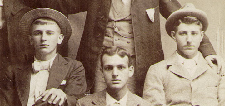 Friends of Oscar Foust, c. 1900