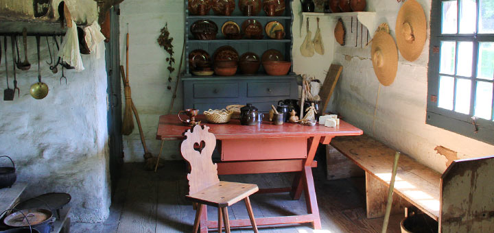 Early 19th Century Kitchen Detail