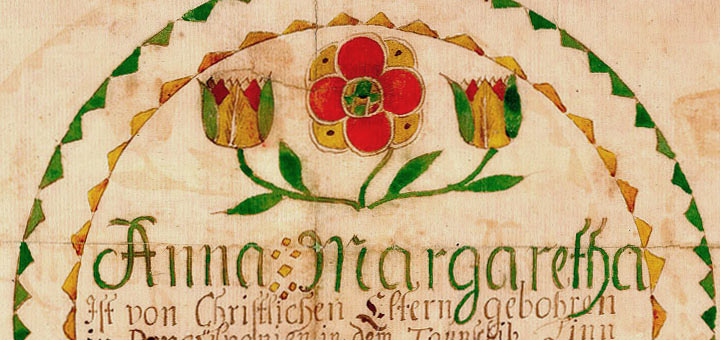 Daniel Schumacher Fraktur Detail