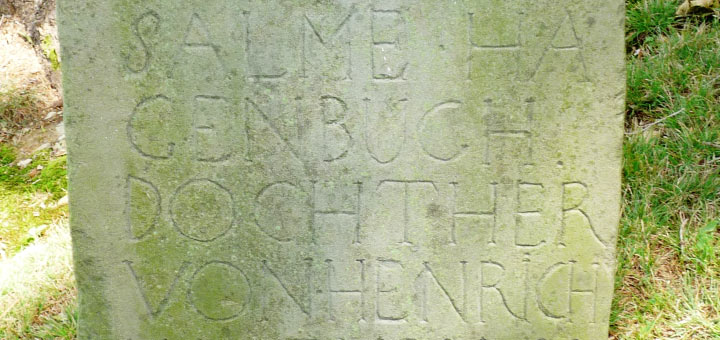 Salome "Salme" Hagenbuch Gravestone