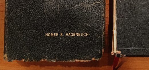 Homer Hagenbuch Bible Detail