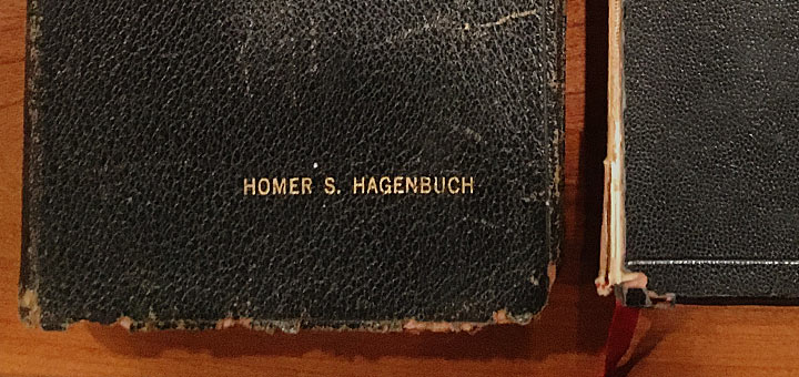 Homer Hagenbuch Bible Detail