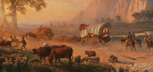 Emigrants Crossing The Plains, Albert Bierstadt, 1869