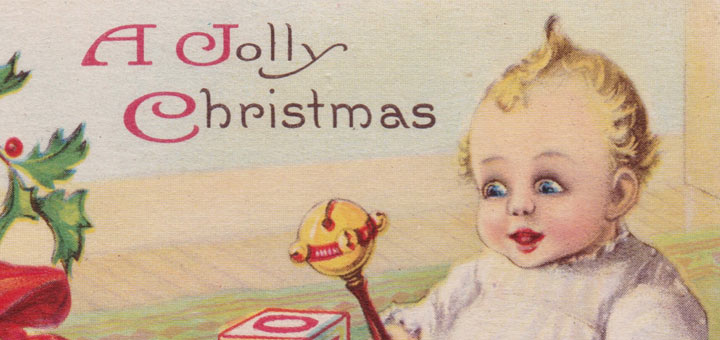 Baby Christmas Card