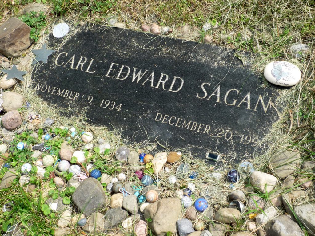 Carl Sagan Gravestone