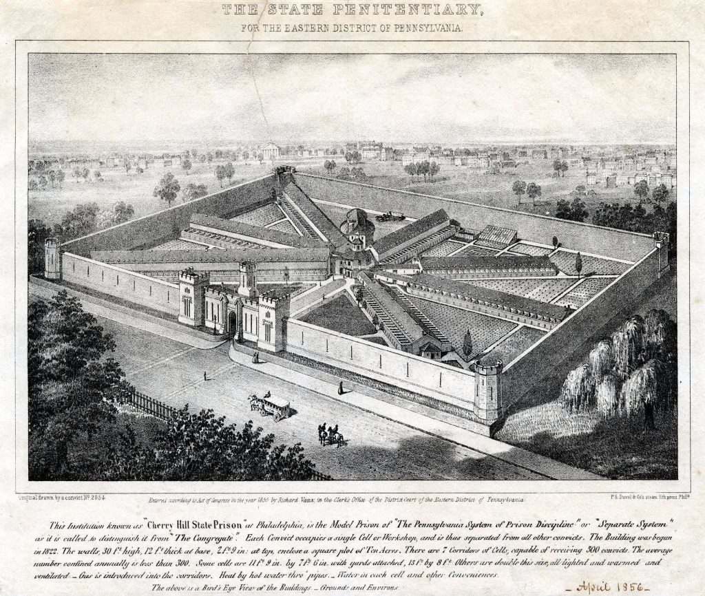 Eastern State Penitentiary 1855