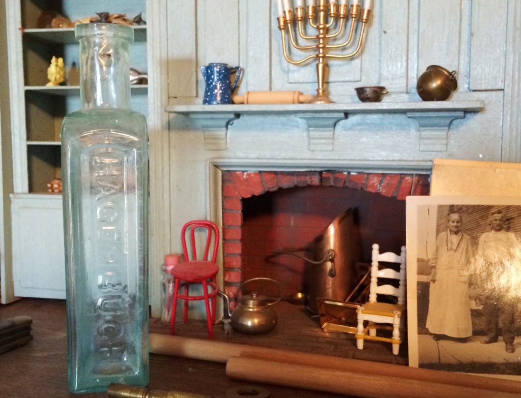 Privy Bottle Fireplace