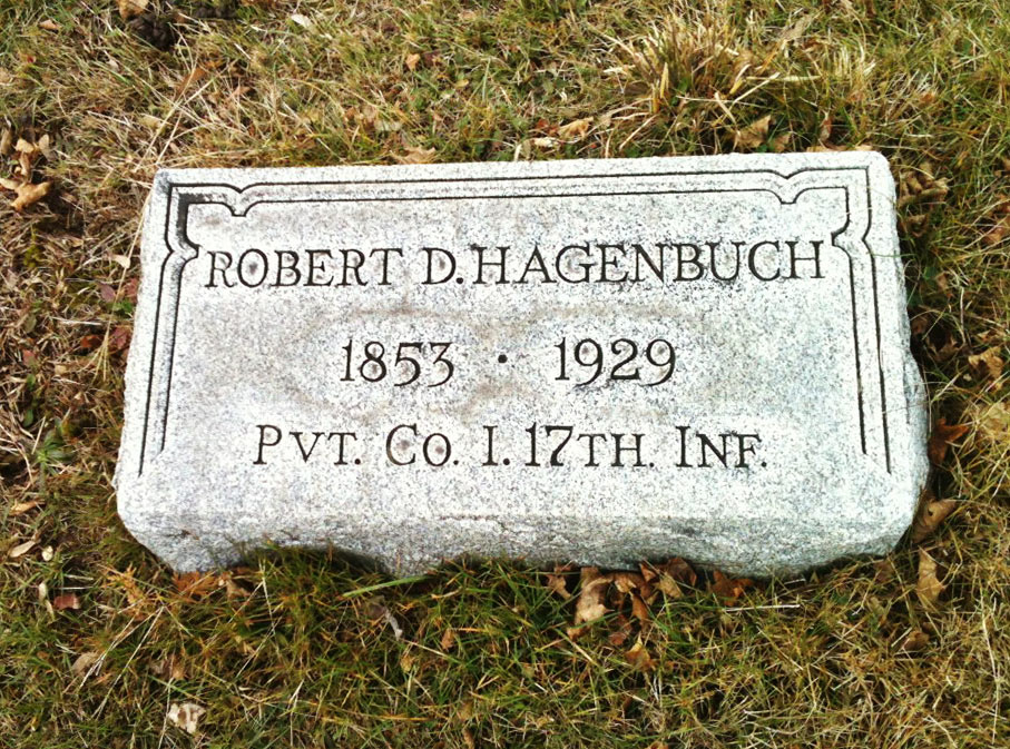 Robert DelRoy Hagenbuch Gravestone