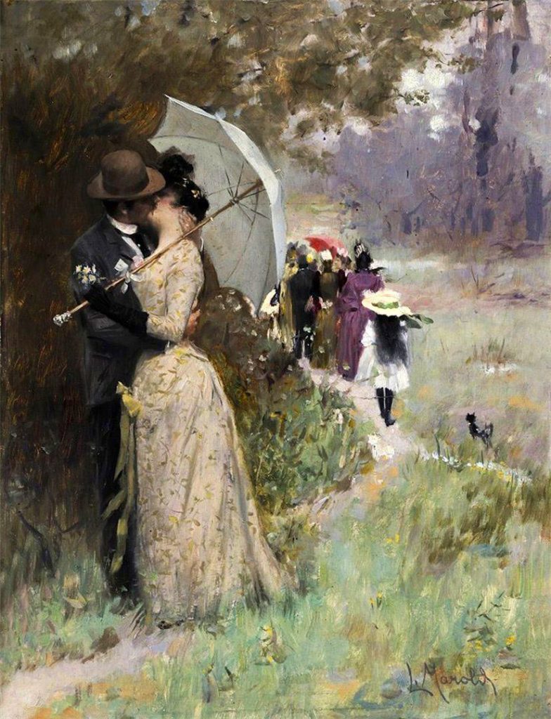 Kiss Under the Parasol, Ludwig Marold