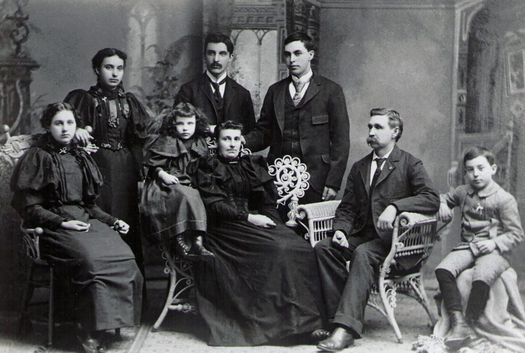 William and Lydia (Hagenbuch) Stahl Family, c. 1895